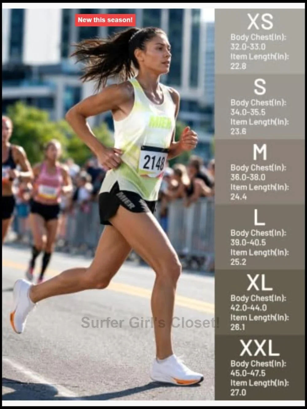 Women's Seamless Racerback Tank Top Quick Dry Running Singlet